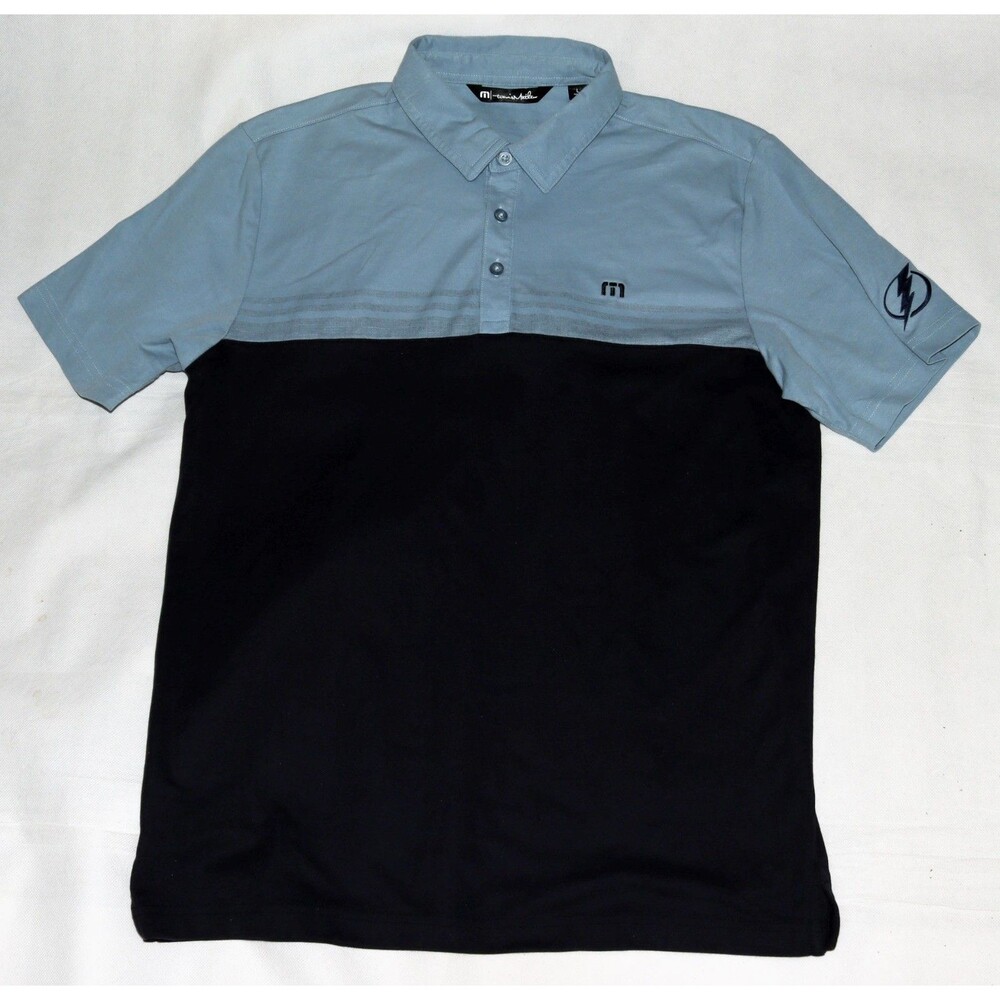 Travis Mathew "Tampa Bay Lighting" Men's Short Sleeve Golf Polo Shirt Size Large